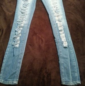 Butt Lifting Destroyed Rip and Repair Premium Stre